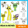 Vở Tập Tô Sprunki Dễ Thương, Hình In Rõ Nét, Giấy Cao Cấp - Giá Chỉ 30.000 VNĐ 7