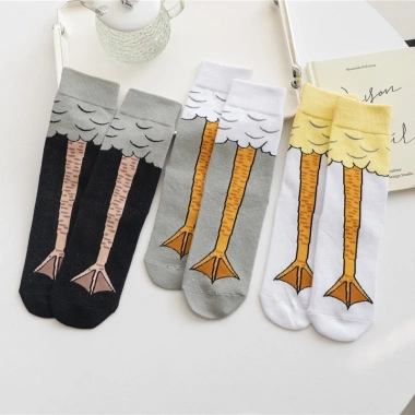 Vớ tất cổ cao nam nữ chân chú vịt siêu đáng yêu - Giá chỉ 36.000đ giảm từ 44.640đ 4