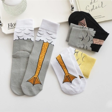 Vớ tất cổ cao nam nữ chân chú vịt siêu đáng yêu - Giá chỉ 36.000đ giảm từ 44.640đ 5