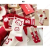 Vớ Tất Giáng Sinh Noel Nam Châm Cao Cổ Hài Hước Dễ Thương, Trẻ Trung Năng Động - YUURISHOP 3