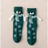 Vớ Tất Giáng Sinh Noel Nam Châm Cao Cổ Hài Hước Dễ Thương, Trẻ Trung Năng Động - YUURISHOP 10