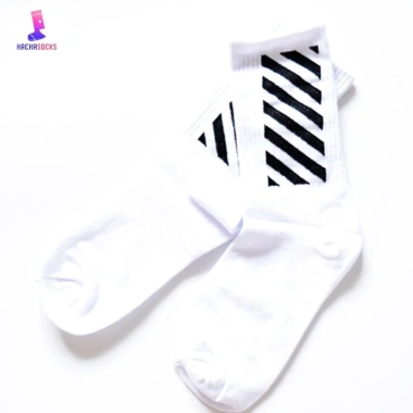 Vớ Tất Ngắn OFF WHITE Thời Trang Đường Phố - Giá chỉ 15.000 VND, giảm từ 18.900 VND