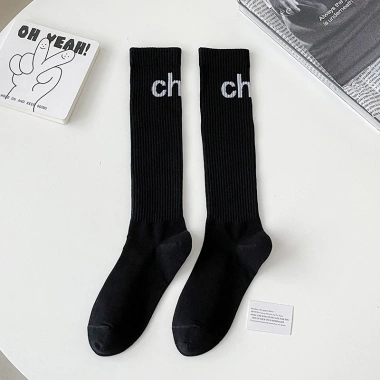 Vớ tất nữ siêu cao cổ chữ CHUR phong cách dễ thương, xinh xắn, giảm còn 41.999₫