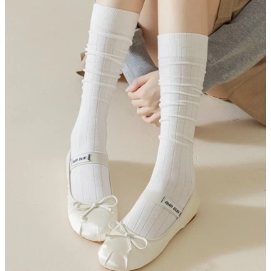 Vớ tất nữ siêu cao cổ size M, 4 màu dễ thương, giá ưu đãi 45.000đ