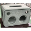 Vỏ thô loa 2.0 bo tròn cạnh - Phù hợp loa midbass 4inch, giảm giá 250k 5