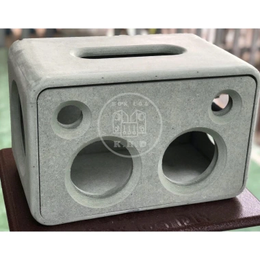 Vỏ thô loa 2.0 bo tròn cạnh - Phù hợp loa midbass 4inch, giảm giá 250k 5