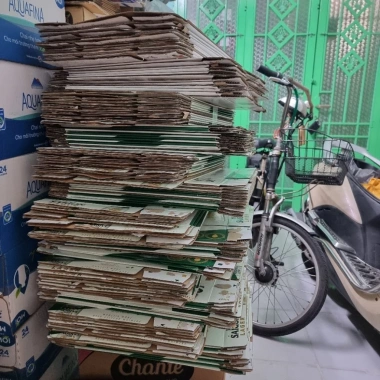 Vỏ thùng bia Sài Gòn Lager xấp 10, HSD 06/2.026 – Giá chỉ 49.000đ 5