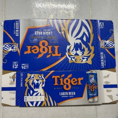Vỏ thùng bia Tiger xấp 10, HSD 09/2.026 - Giảm giá, chỉ 50.000đ