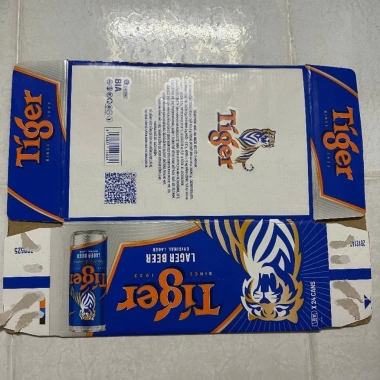 Vỏ thùng bia Tiger xấp 10, HSD 09/2.026 - Giảm giá, chỉ 50.000đ