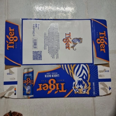 Vỏ thùng bia Tiger xấp 10, HSD 09/2.026 - Giảm giá, chỉ 50.000đ