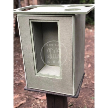 Vỏ thùng loa thô bass đơn 25 3 Way - Mạch 19x38, giảm giá 400k, chất lượng cao 5