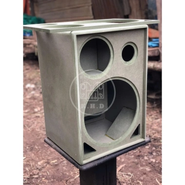 Vỏ thùng loa thô bass đơn 25 3 Way - Mạch 19x38, giảm giá 400k, chất lượng cao 7
