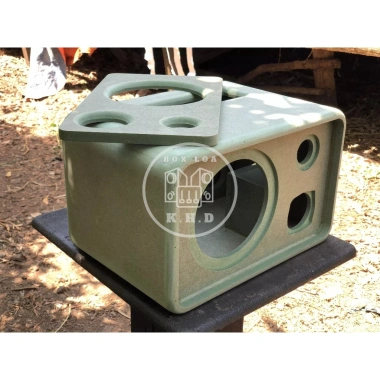 Vỏ thùng thô bass 16 cạnh bo tròn, lỗ mạch khoét theo yêu cầu - Giá ưu đãi 250.000₫ 2