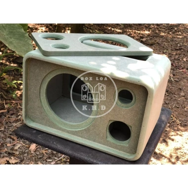 Vỏ thùng thô bass 16 cạnh bo tròn, lỗ mạch khoét theo yêu cầu - Giá ưu đãi 250.000₫ 4