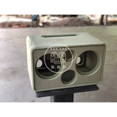Vỏ thùng thô bass đôi 16 cạnh bo tròn - Mạch K10‑K18, giảm còn 330.000đ 2