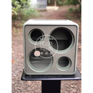Vỏ thùng thô bass đôi 16 dáng vuông cạnh bo tròn - Mạch K10-K18 giảm giá 370k