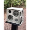 Vỏ thùng thô bass đôi 16 dáng vuông cạnh bo tròn - Mạch K10-K18 giảm giá 370k 5
