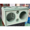 Vỏ thùng thô bass đôi 20 cho mạch K10-K18 - Giá 330.000 VND, bền chắc, lắp nhanh