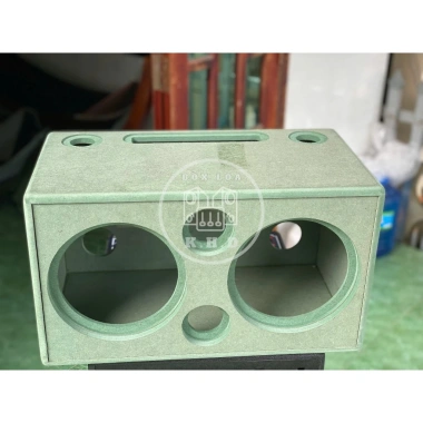 Vỏ thùng thô bass đôi 20 cho mạch K10-K18 - Giá 330.000 VND, bền chắc, lắp nhanh