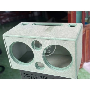 Vỏ thùng thô bass đôi 20 cho mạch K10-K18 - Giá 330.000 VND, bền chắc, lắp nhanh