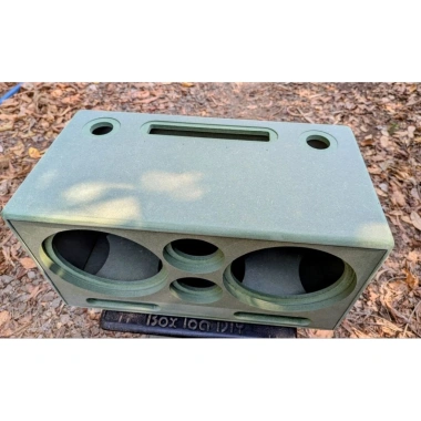 Vỏ thùng thô bass đôi 20 kiểu viền thông hơi trước - Mạch K10‑K18 chỉ 350.000₫ 4