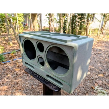 Vỏ thùng thô bass đôi 20 kiểu viền thông hơi trước - Mạch K10‑K18 chỉ 350.000₫ 6
