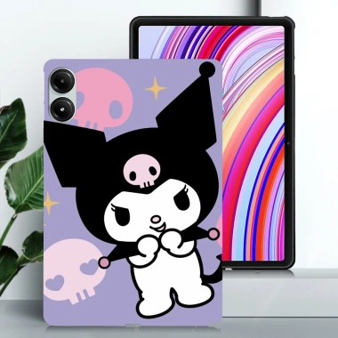Vỏ TPU mềm Kuromi cho Xiaomi Redmi Pad Pro 12.1 - Chống trơn trượt, tản nhiệt thời trang 3 Vỏ TPU mềm Kuromi cho Xiaomi Redmi Pad Pro 12.1 - Chống trơn trượt, tản nhiệt thời trang 3