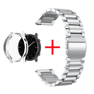 Vỏ trong suốt và Dây Milanese thép không gỉ 2 trong 1 cho Amazfit GTR4 93.170 VND