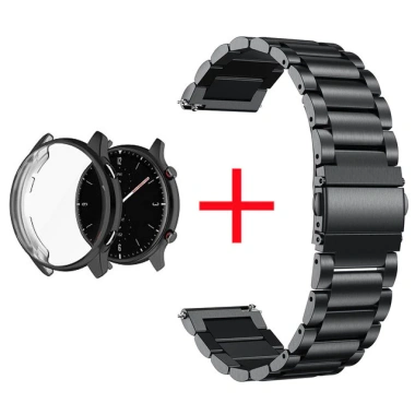 Vỏ trong suốt và Dây Milanese thép không gỉ 2 trong 1 cho Amazfit GTR4 93.170 VND