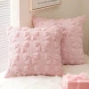 Vỏ tựa lưng TIEZI 45cm + Vỏ gối thỏ ấm vuông - Nội thất sang trọng, giảm 20% 4