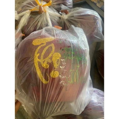 Vỏ Ủ Ấm Bình Trà 1.000ml Trái Dừa - Mẫu Thư Pháp Độc Đáo, Giá Giảm 250k 9