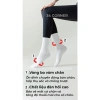 Vớ Yoga Nữ Cổ Cao Cotton Chống Trượt, Thoáng Mát Co Dãn - Giá chỉ 38.000₫ 2