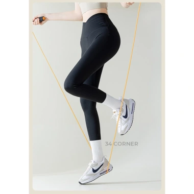 Vớ Yoga Nữ Cổ Cao Cotton Chống Trượt, Thoáng Mát Co Dãn - Giá chỉ 38.000₫