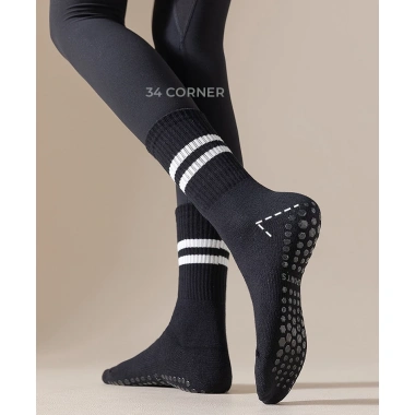 Vớ Yoga Nữ Cổ Cao Cotton Chống Trượt, Thoáng Mát Co Dãn - Giá chỉ 38.000₫ 9 Vớ Yoga Nữ Cổ Cao Cotton Chống Trượt, Thoáng Mát Co Dãn - Giá chỉ 38.000₫ 9