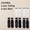 Vớ Yoga Nữ Cổ Cao Cotton Chống Trượt, Thoáng Mát Co Dãn - Giá chỉ 38.000₫ 10