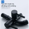 Vòi 2 vòi MONQIQI – vòi sen, vòi đôi có ống, dùng cho sân vườn & bếp, 85.000đ 3