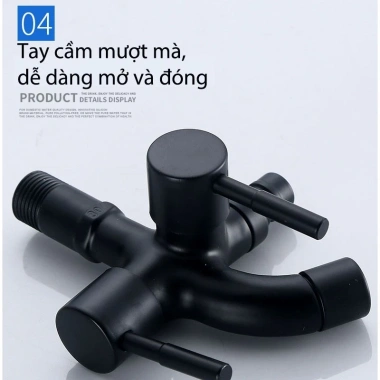 Vòi 2 vòi MONQIQI – vòi sen, vòi đôi có ống, dùng cho sân vườn & bếp, 85.000đ 3 Vòi 2 vòi MONQIQI – vòi sen, vòi đôi có ống, dùng cho sân vườn & bếp, 85.000đ 3