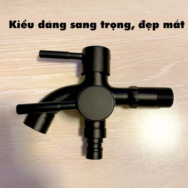 Vòi 2 vòi MONQIQI – vòi sen, vòi đôi có ống, dùng cho sân vườn & bếp, 85.000đ 4 Vòi 2 vòi MONQIQI – vòi sen, vòi đôi có ống, dùng cho sân vườn & bếp, 85.000đ 4