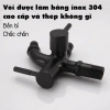 Vòi 2 vòi MONQIQI – vòi sen, vòi đôi có ống, dùng cho sân vườn & bếp, 85.000đ 7