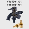 Vòi 2 vòi MONQIQI – vòi sen, vòi đôi có ống, dùng cho sân vườn & bếp, 85.000đ 8