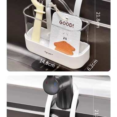 Vòi bếp đa năng cho bồn rửa - Giỏ thoát nước, móc treo, chỉ 103.941 VND
