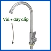 Vòi bếp đơn lạnh inox 304 – Vòi rửa chén 1 đường lạnh, chỉ 90.999₫, tiết kiệm 3