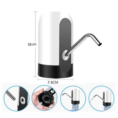 Vòi Bơm Nước Mini Thông Minh Tự Động - Sạc USB, Giá 75.000₫, Tiết kiệm nước 2 Vòi Bơm Nước Mini Thông Minh Tự Động - Sạc USB, Giá 75.000₫, Tiết kiệm nước 2