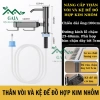 Vòi bơm nước rửa chén Hợp Kim Nhôm – Bộ xịt nâng cấp, hút và lấy nước rửa bát, 96.000đ