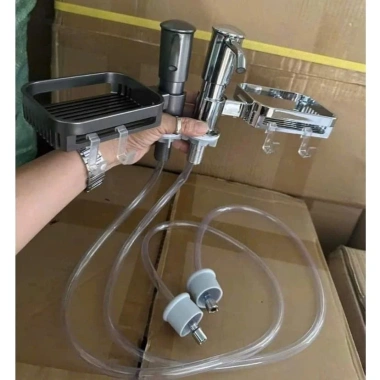 Vòi bơm nước rửa chén nâng cấp 2.025 - Cao cấp, bộ hút, gắn chậu rửa, chỉ 85.000đ