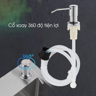 Vòi bơm nước rửa chén nâng cấp cao cấp - bộ vòi hút, lấy nước gắn chậu, giảm giá 20% chỉ 95.000₫ 3 Vòi bơm nước rửa chén nâng cấp cao cấp - bộ vòi hút, lấy nước gắn chậu, giảm giá 20% chỉ 95.000₫ 3