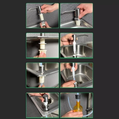 Vòi bơm nước rửa chén nâng cấp cao cấp - bộ vòi hút, lấy nước gắn chậu, giảm giá 20% chỉ 95.000₫
