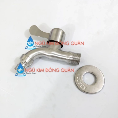 Vòi hồ inox 304 ren 21mm dễ thay thế - hồ tay gạt, vòi nước xả siêu mạnh, giảm giá 18% 64.000 VND 6 Vòi hồ inox 304 ren 21mm dễ thay thế - hồ tay gạt, vòi nước xả siêu mạnh, giảm giá 18% 64.000 VND 6