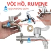 Vòi hồ inox SUS 304 - Vòi máy giặt, gắn tường, xả xô, siêu bền 32.100đ