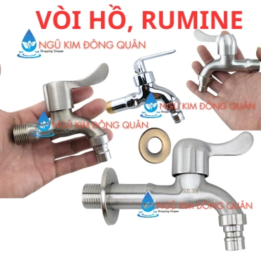 Vòi hồ inox SUS 304 - Vòi máy giặt, gắn tường, xả xô, siêu bền 32.100đ Vòi hồ inox SUS 304 - Vòi máy giặt, gắn tường, xả xô, siêu bền 32.100đ